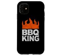 Carcasa para iPhone 11 BBQ King Barbacoa Parrilla Ahumado Patio Trasero Cocina Patio Trasero