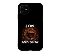 Carcasa para iPhone 11 BBQ Pitmaster Low and Slow Offset Smoker Grilling