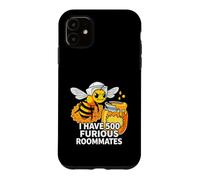Carcasa para iPhone 11 Beekeeper I Have 500 Furious Roommates Apiarist