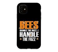 Carcasa para iPhone 11 Bees Handle The Buzz I Handle The Fuzz