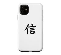 Carcasa para iPhone 11 Belief Kanji - Caligrafía China Japonesa, diseño de fe