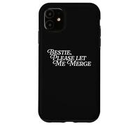 Carcasa para iPhone 11 Bestie Please Let Me Merge Lanes Coche Divertido Chiste Viral Meme
