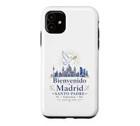 Carcasa para iPhone 11 Bienvenido a Madrid Santo Padre 2026 Paloma de Paz Católico