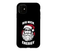 Carcasa para iPhone 11 Big Nick Energy Divertido Papá Noel Navidad