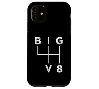 Carcasa para iPhone 11 Big V8 Cambio 4 Marchas - Diseño Muscle Car Vintage