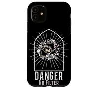 Carcasa para iPhone 11 Biker Mom Danger Sin Filtro