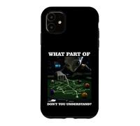 Carcasa para iPhone 11 Billiards Physics Alien Nerd Pool Player