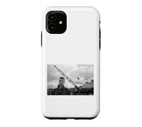Carcasa para iPhone 11 Billy Bragg La Vida es una era de disturbios por David Corio
