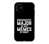 Carcasa para iPhone 11 Bioquímica Mayor De Día Memes por La Noche Biología Molecular