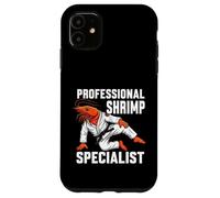 Carcasa para iPhone 11 BJJ Professional Shrimp Specialist Funny Jiu Jitsu Grappling