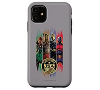 Carcasa para iPhone 11 Black Adam Justice Society Cyclone, Hawkman, Dr. Fate
