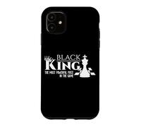 Carcasa para iPhone 11 Black King - The Most Powerful Piece In The Game - History