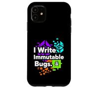 Carcasa para iPhone 11 Blockchain Developer Funny I Write Immutable Bugs