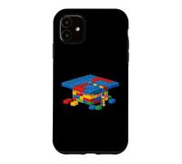 Carcasa para iPhone 11 Bloques constructores de Ladrillos Graduado Graduado Feliz graduación