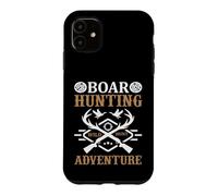 Carcasa para iPhone 11 Boar Hunting Wild Hunt Adventure Hunter Life Nature Lover