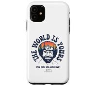 Carcasa para iPhone 11 Bob Ross The World Is Yours
