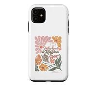 Carcasa para iPhone 11 Boho Christian Dad Día del Padre La Paternidad es Trabajo del Reino