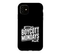Carcasa para iPhone 11 Boicot Lunes Divertido Anti Lunes Motivación
