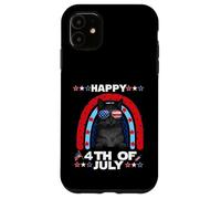 Carcasa para iPhone 11 Bombay Cat Happy 4th of July Patriotic American Cats Lovers