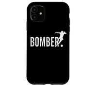 Carcasa para iPhone 11 Bomber Calcio [ Soccer | Football ] Attaccante Goleador