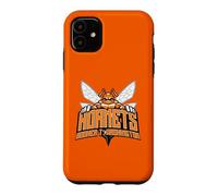 Carcasa para iPhone 11 Booker T. Washington Hornets Grande y audaz en tu Cara