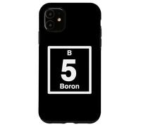 Carcasa para iPhone 11 Boro B, Elementos de Tabla periódica, Ciencia del Quinto cumpleaños