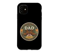 Carcasa para iPhone 11 Botas y Zapatos para niña con Texto en inglés Proud Dad Boots