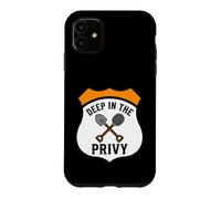 Carcasa para iPhone 11 Bottle Digging Relic Hunter Deep In The Privy Design