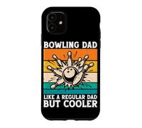 Carcasa para iPhone 11 Bowling Dad Divertido Día del Padre Marido Papi Padre Bolos