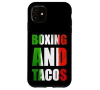 Carcasa para iPhone 11 Boxing and Tacos Latinx The Mexican Style Boxing México