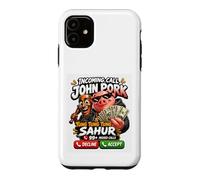 Carcasa para iPhone 11 Brainrot Calling Funny Viral Meme Humor Design Entrante