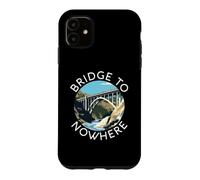 Carcasa para iPhone 11 Bridge To Nowhere California Los Ángeles Bosque Senderismo Retro