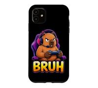 Carcasa para iPhone 11 Bruh Capybara Videojuegos Funny Controller PC Gamer Console