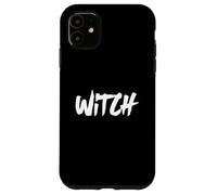 Carcasa para iPhone 11 Bruja Palabra Wiccan Religión Lanzador de conjuros
