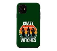 Carcasa para iPhone 11 Brujas locas Divertido Halloween