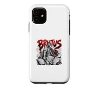 Carcasa para iPhone 11 Bruto Julio César Historia Romana IDUS de Marzo