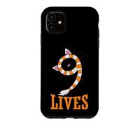Carcasa para iPhone 11 Bufanda con Orejas de Gato Cat Nine Lives