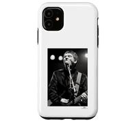 Carcasa para iPhone 11 Buzzcocks Pete Shelley Live París por Phil Nicholls