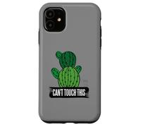 Carcasa para iPhone 11 Cactus Hugger no Puede Tocar Este sarcástico