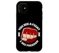 Carcasa para iPhone 11 Cage Fighter MMA Mix Artes Marciales Jiu Jitsu