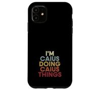 Carcasa para iPhone 11 Caius Name Caius Personalized Name First Given