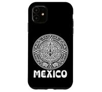 Carcasa para iPhone 11 Calendario Azteca Mexicano Orgullo Mexicano Viva México Fan