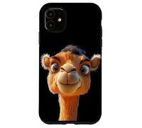 Carcasa para iPhone 11 Camello Dromedario Bactriano Safari por el Desierto Camello