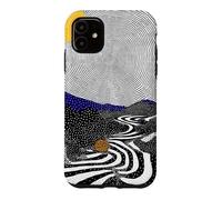 Carcasa para iPhone 11 Camino Cósmico Op-Art Giro Hipnótico