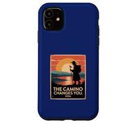 Carcasa para iPhone 11 Camino De Santiago 2026 Vintage Hiking Pilgrim St James