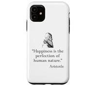 Carcasa para iPhone 11 Camisa de Aristóteles sobre la Felicidad Filosofía de Aristóteles