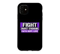 Carcasa para iPhone 11 Camisa de concientización sobre el síndrome de Dravet - Combate el síndrome de Dravet