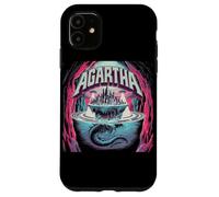 Carcasa para iPhone 11 Camiseta De La Ciudad De Agartha Teoría De La Conspiración