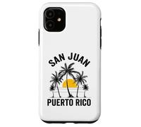 Carcasa para iPhone 11 Camiseta de Recuerdo de Playa de San Juan Puerto Rico 2025 Vacaciones