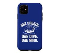 Carcasa para iPhone 11 Camiseta Freediver: Un Aliento - Un Buceo, una Mente. Apnea